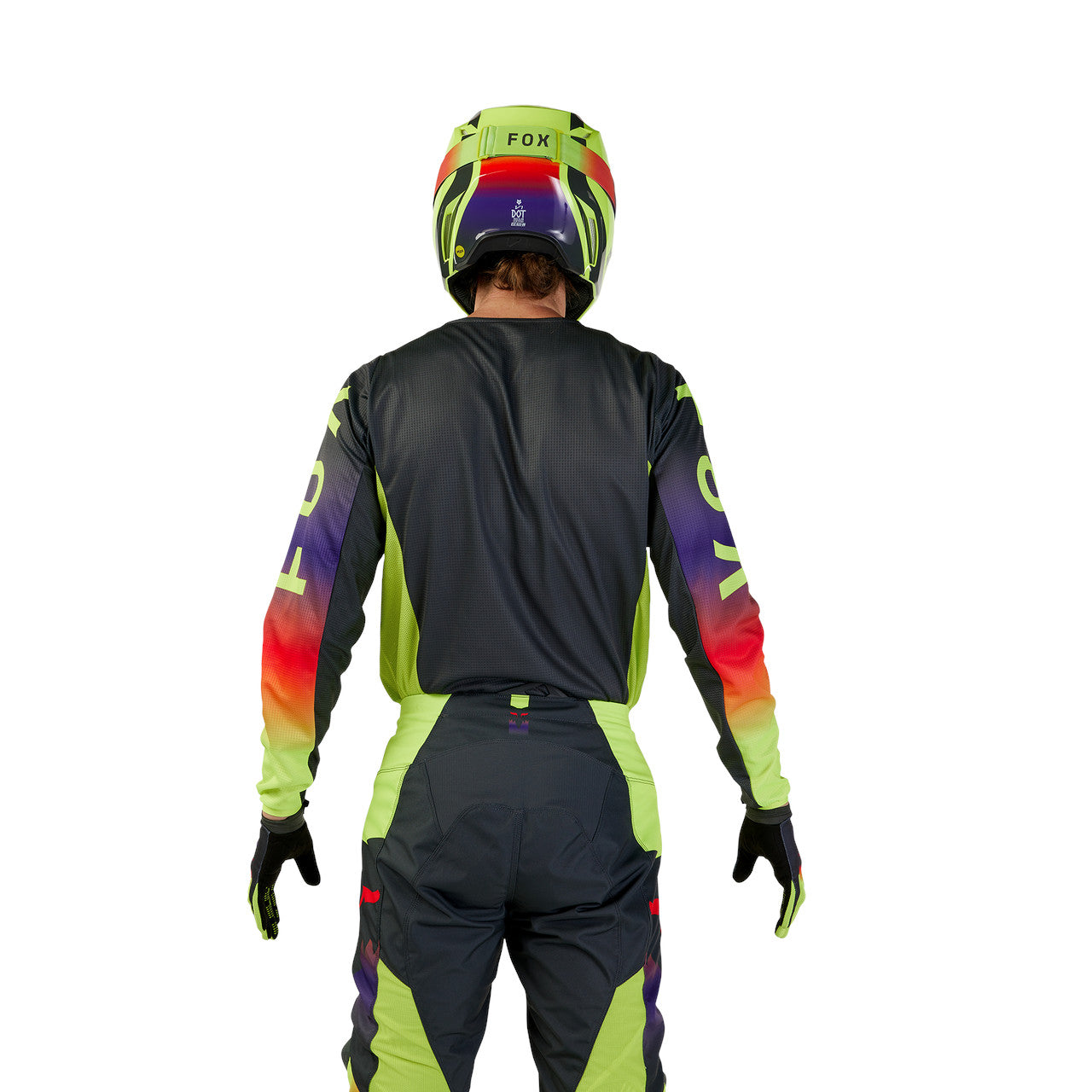 UNIFORME FOX 180 FLORA [NEGRO/MORADO]