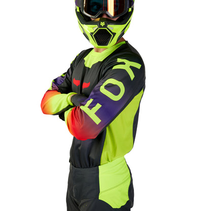 UNIFORME FOX 180 FLORA [NEGRO/MORADO]