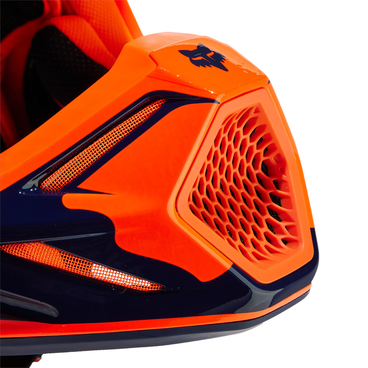 CASCO FOX V3 REVISE [NARANJA]