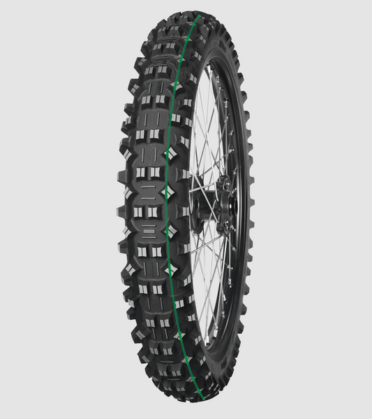 LLANTA MITAS 90/90-21 54R TERRA FORCE-EF SUPER LIGHT TT LINEA VERDE