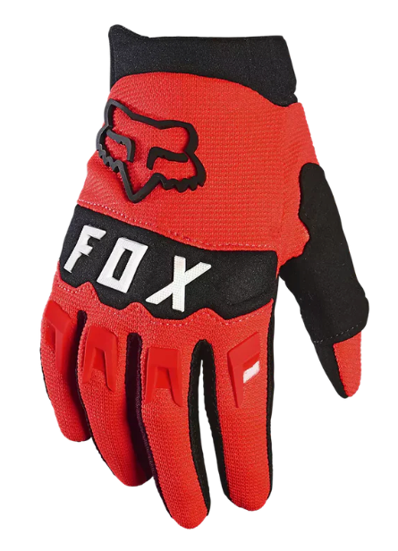 GUANTE FOX DIRTPAW PARA NIÑO [FLO RED]