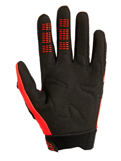 GUANTE FOX DIRTPAW PARA NIÑO [FLO RED]