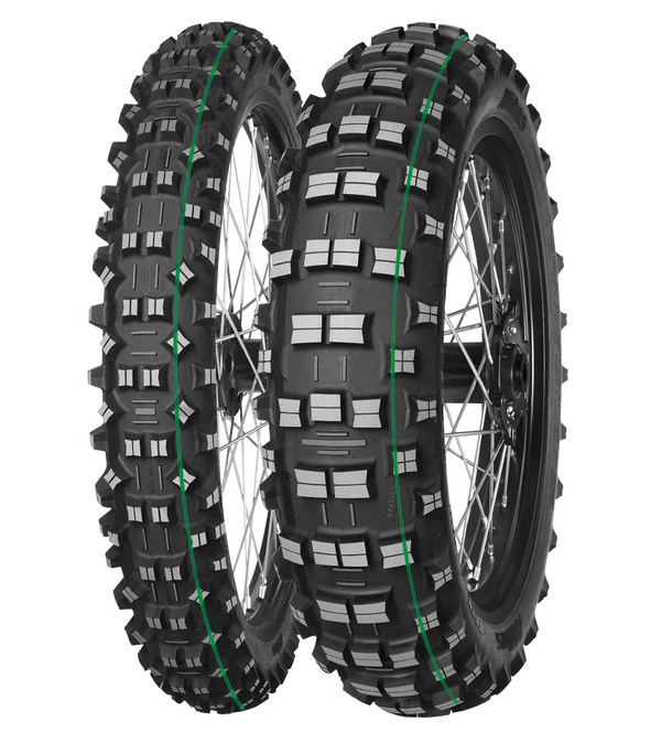 LLANTA MITAS 90/90-21 54R TERRA FORCE-EF SUPER LIGHT TT LINEA VERDE