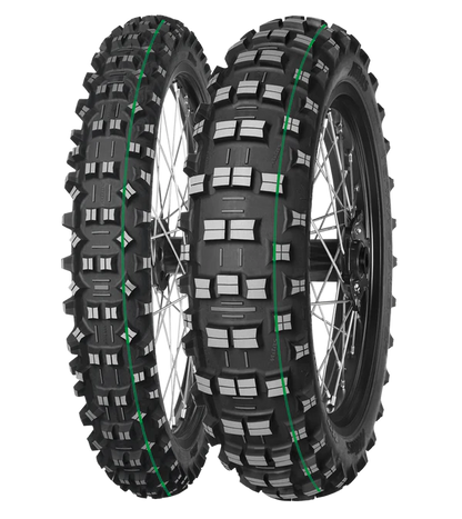 LLANTA MITAS 90/90-21 54R TERRA FORCE-EF SUPER LIGHT TT LINEA VERDE